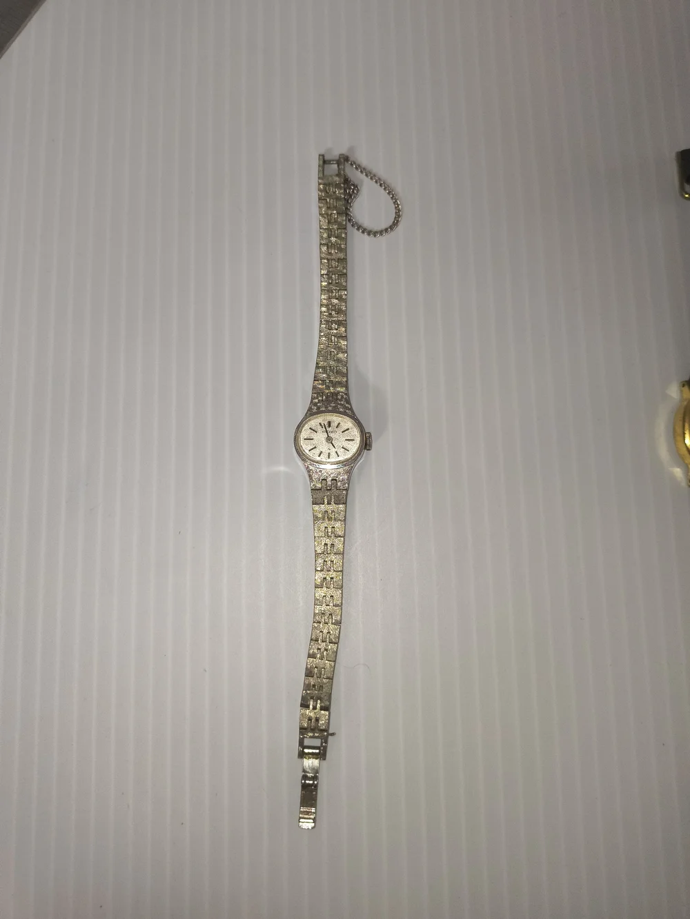 Vintage Seiko silver cocktail watch 1970s